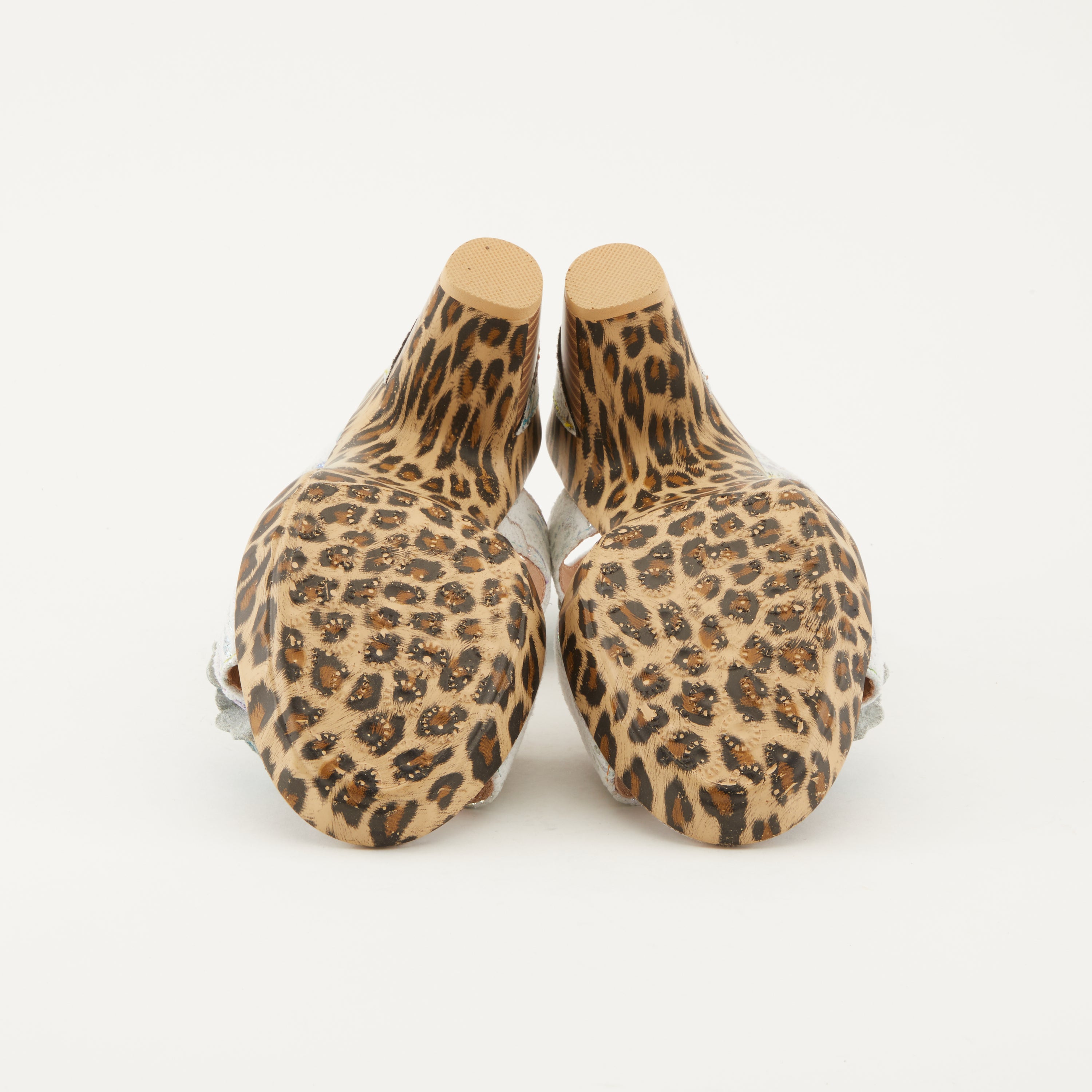 L'Artiste L'ARTISTE WILDCAT SANDALS sandal in ice multi with handcrafted leather design