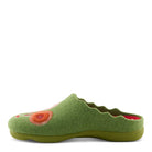 Flexus FLEXUS WILDFLOWER SLIPPER comfort shoe in green with flexible sole