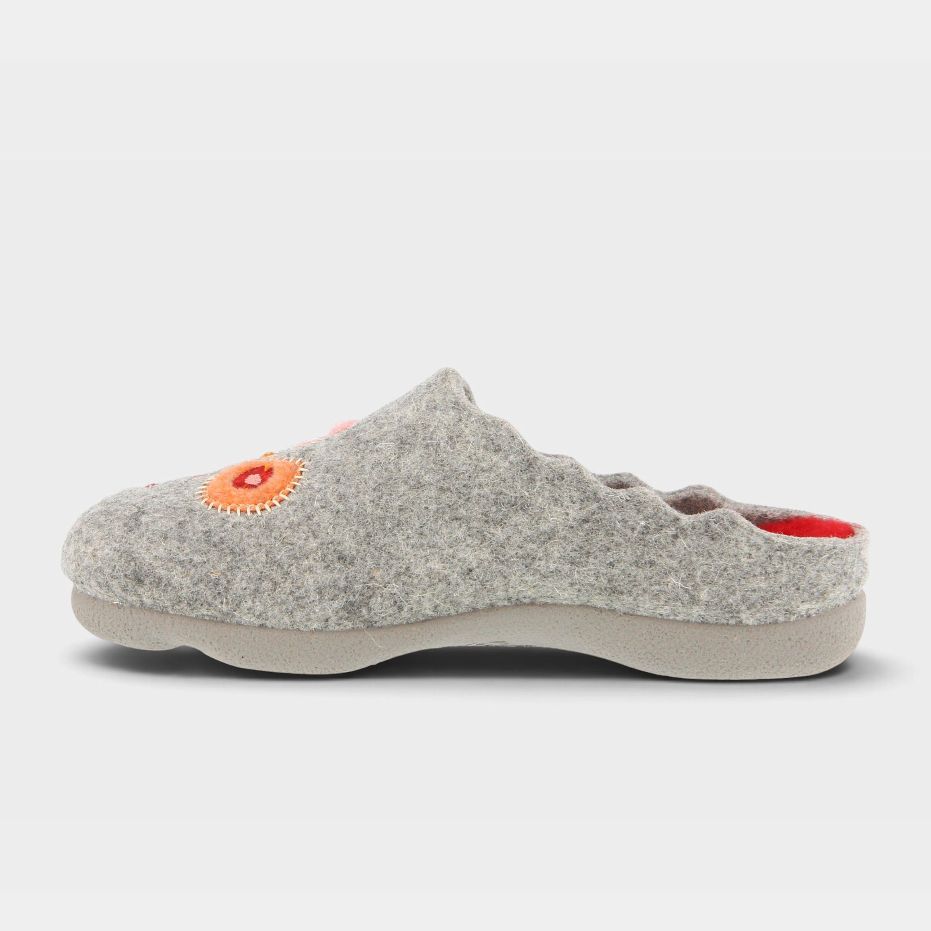 Flexus Wildflower Grey Slipper