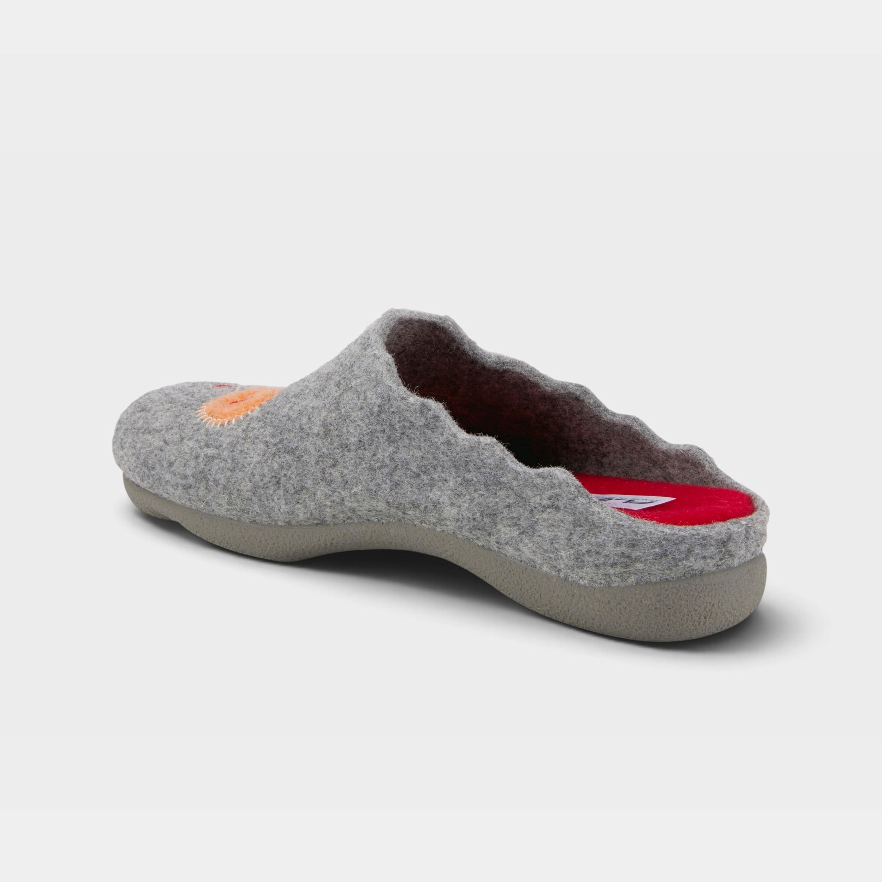 Flexus Wildflower Grey Slipper