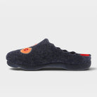 Flexus Wildflower Navy Slipper