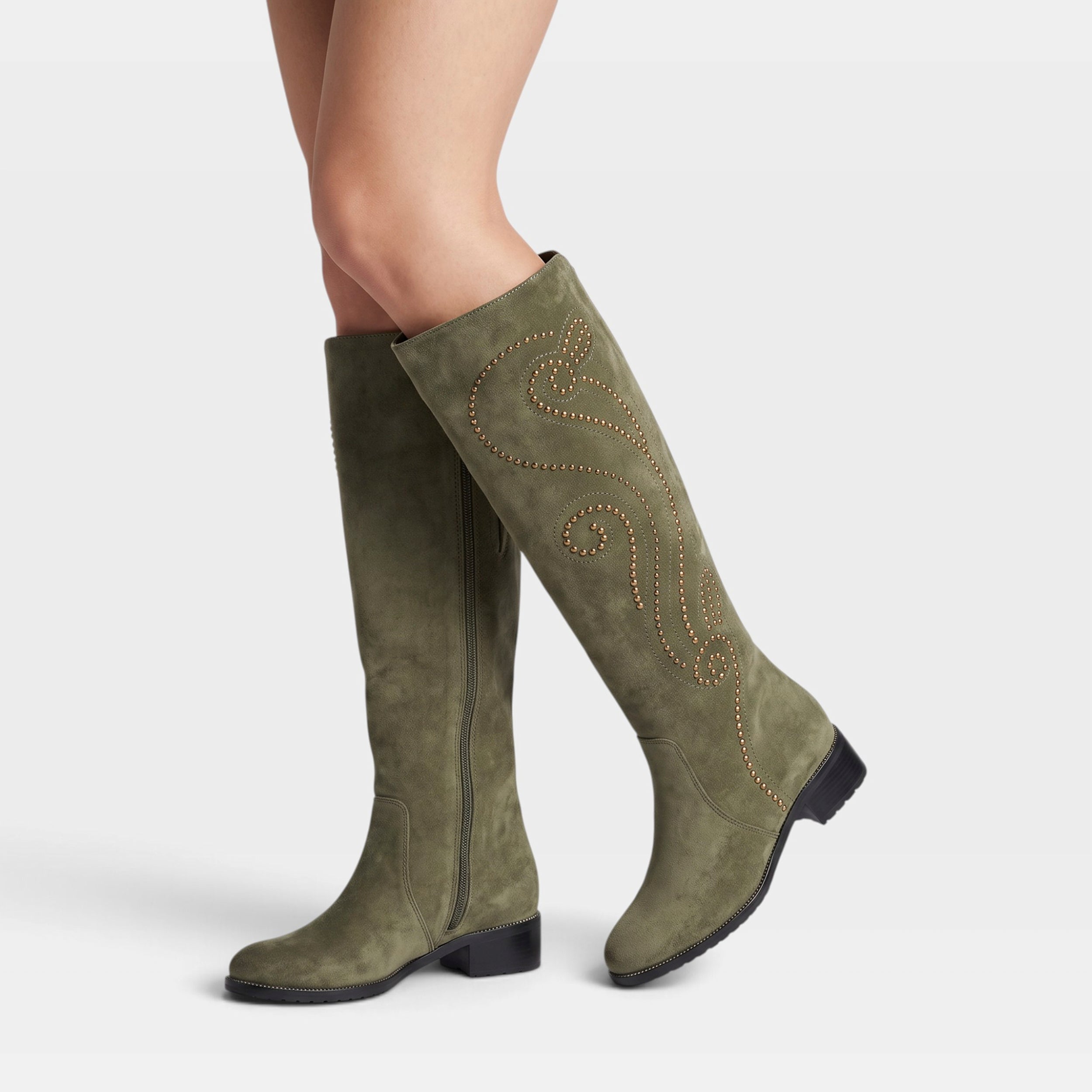 Azura Windsor Olive Green Boot
