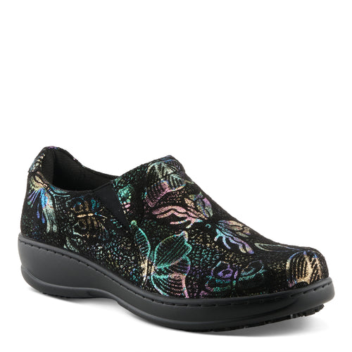 ZAPATOS SLIP-ON BLACK MULTI WINFREY-FLUTTER de SPRING STEP