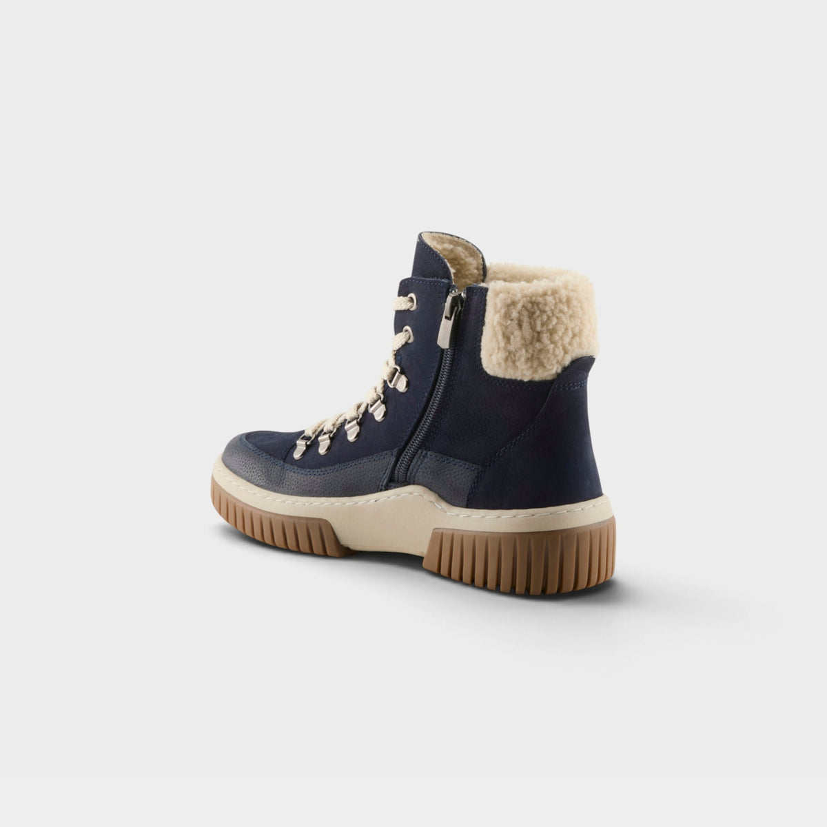 Spring Step Winterlyn Navy Nubuck Boot