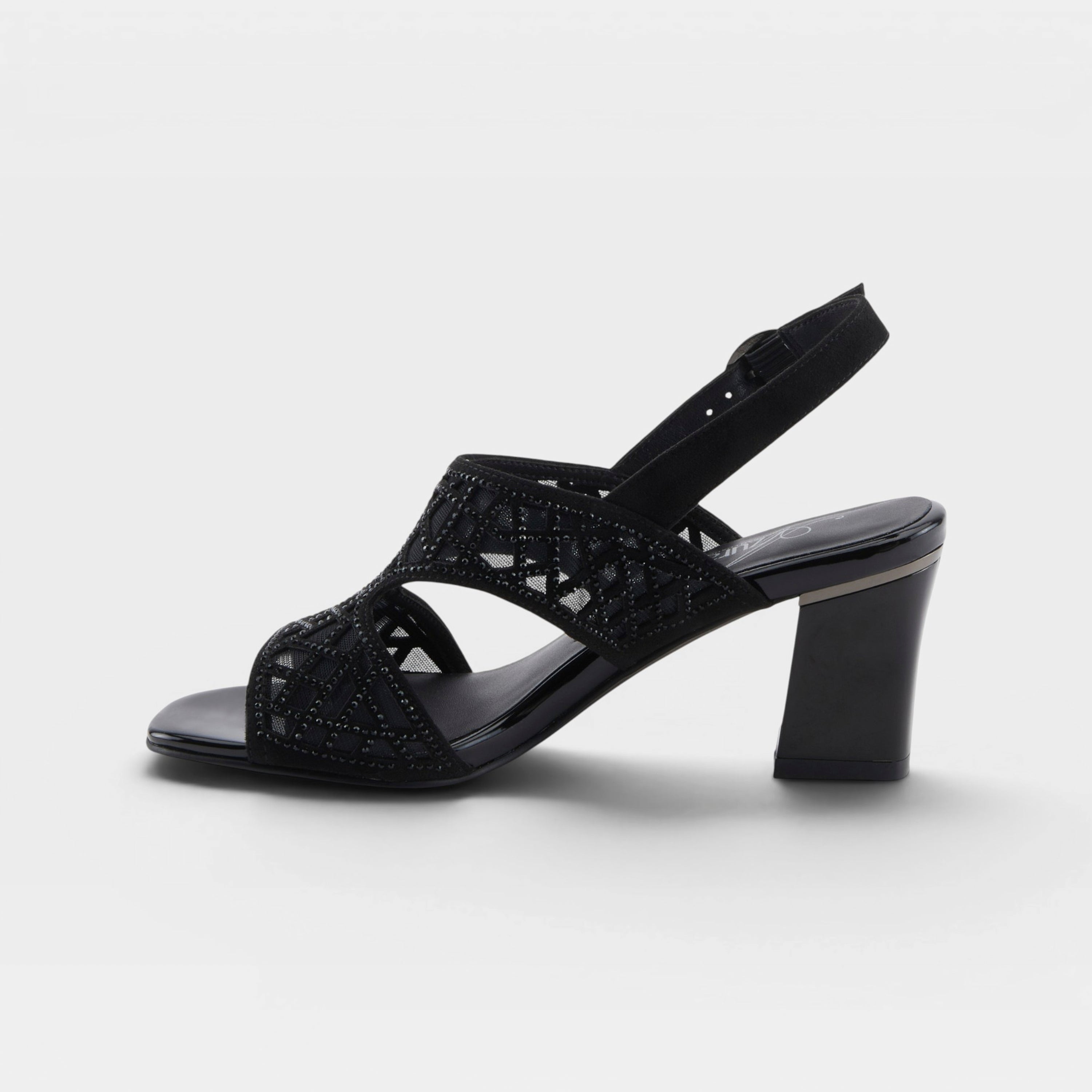 Azura Wisp Black Sandal