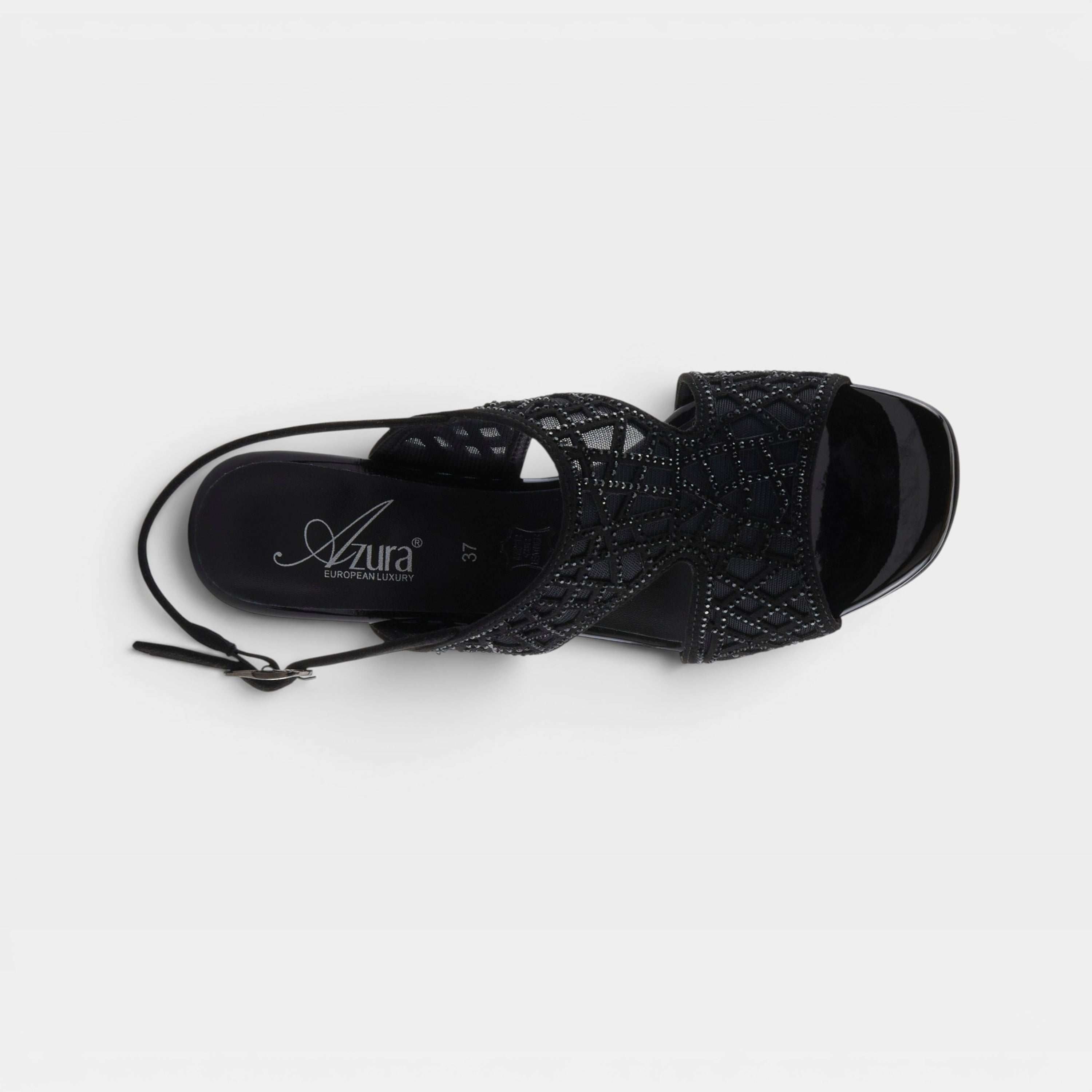 Azura Wisp Black Sandal