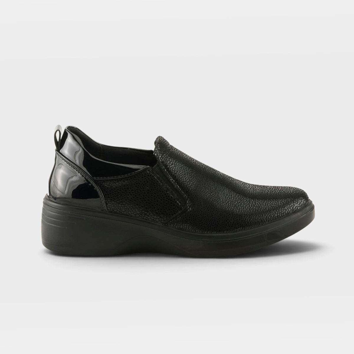 Flexus Wrenly Black Shoe