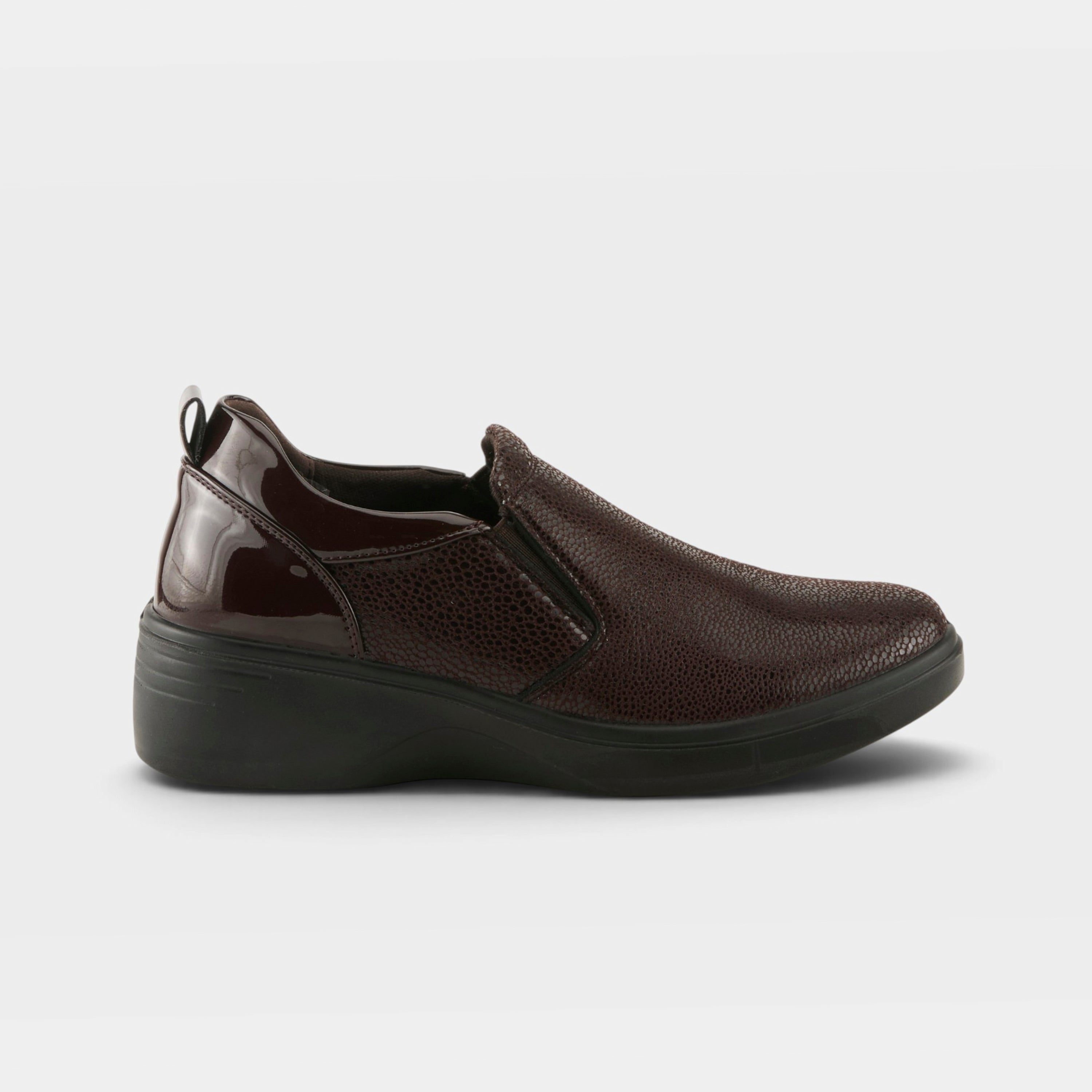 Flexus Wrenly Chocolate Brown Shoe