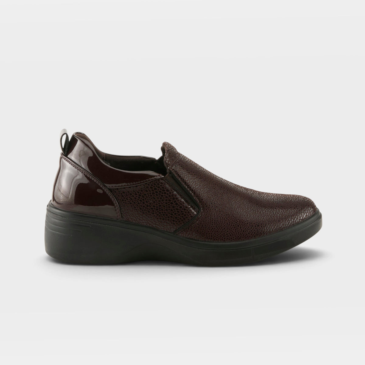 Flexus Wrenly Chocolate Brown Shoe
