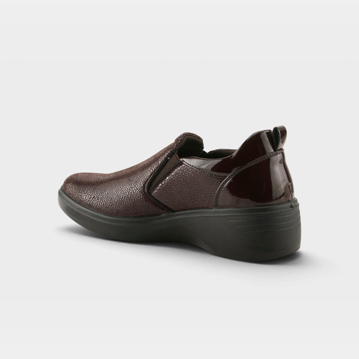 Flexus Wrenly Chocolate Brown Shoe