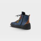 Spring Step Yeba Blue Multi Shoe