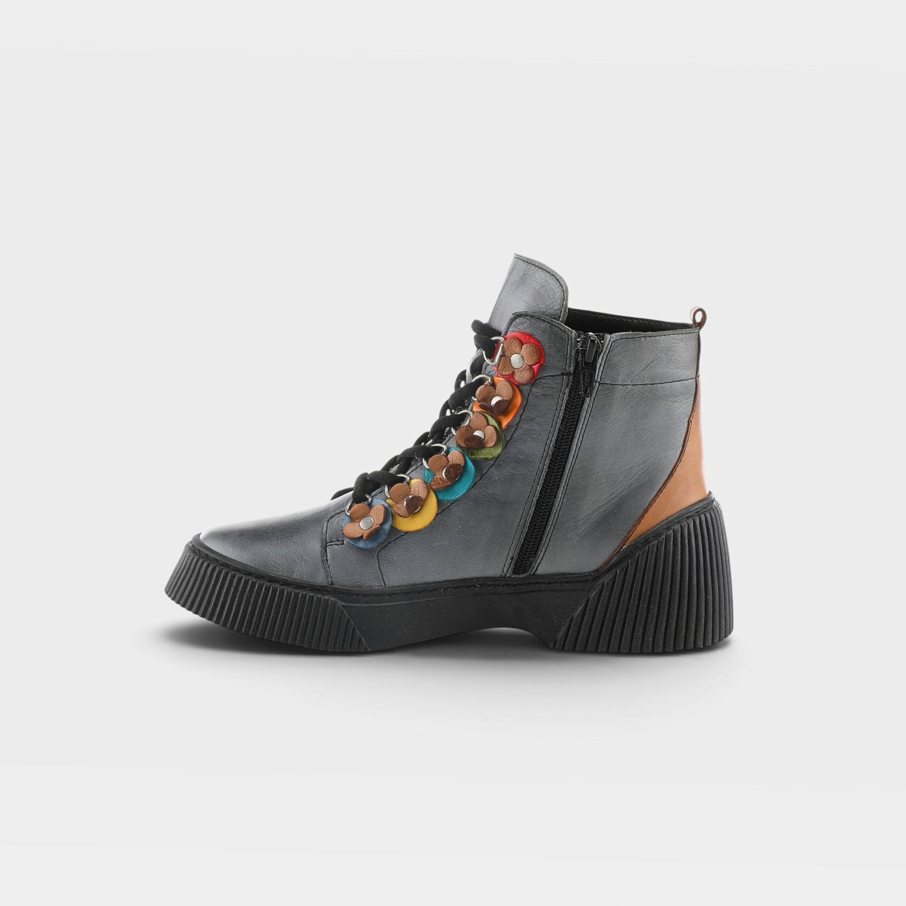 Spring Step Yeba Grey Multi Shoe