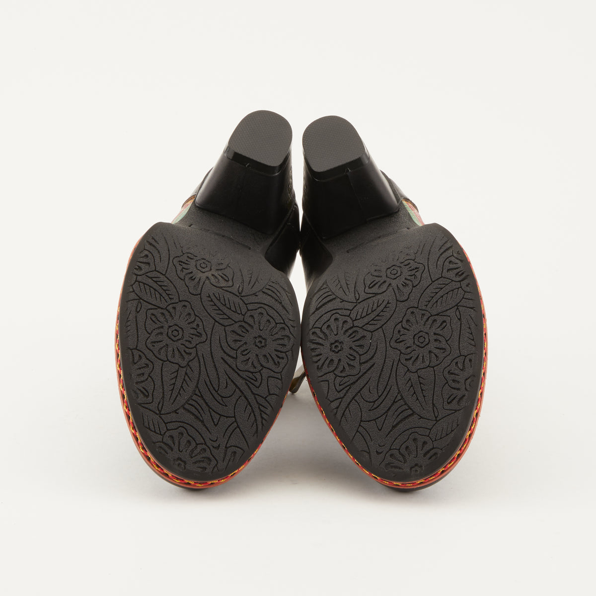 L'Artiste L'ARTISTE ZAMI SHOES shoe in blue with handcrafted leather design