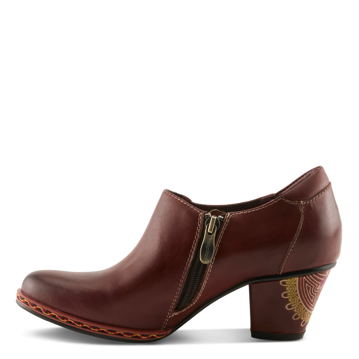 L'Artiste L'ARTISTE ZAMI SHOES shoe in blue with handcrafted leather design
