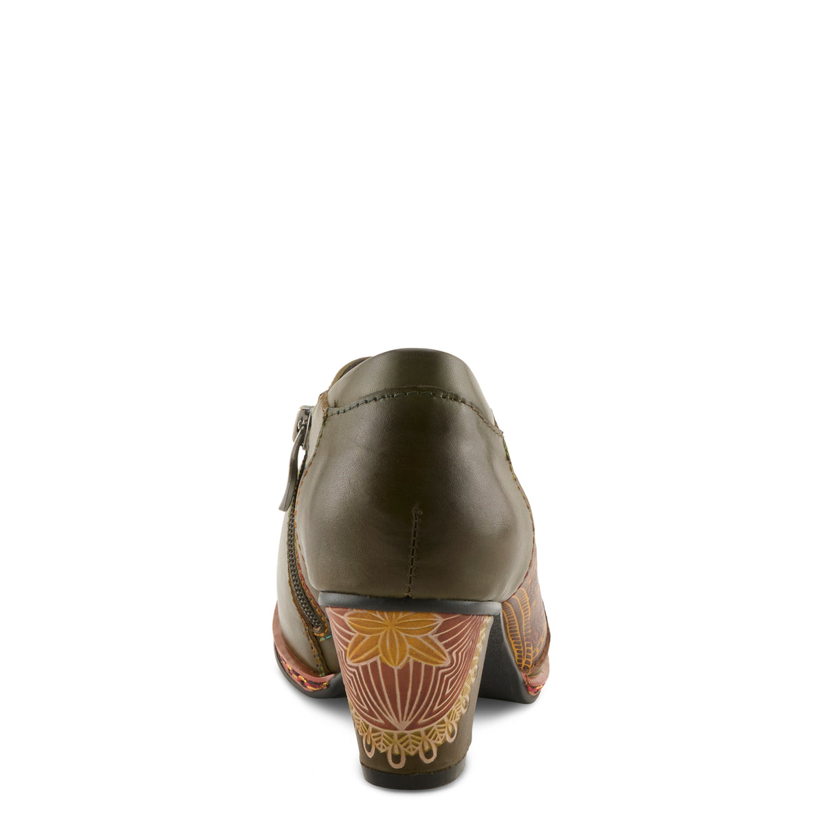 L'Artiste L'ARTISTE ZAMI SHOES shoe in brown with handcrafted leather design