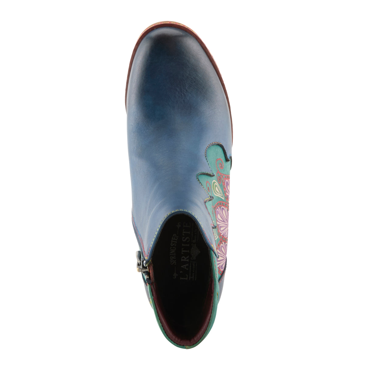 L'Artiste L'ARTISTE ZAMIHI BOOTS boot in black with handcrafted leather design