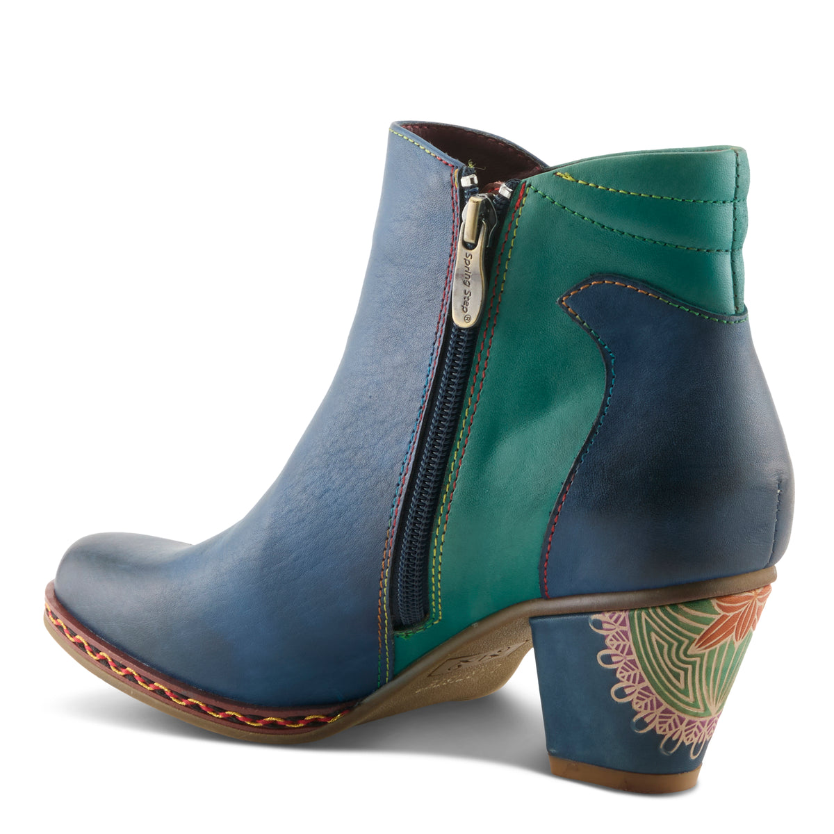 L'Artiste L'ARTISTE ZAMIHI BOOTS boot in black with handcrafted leather design