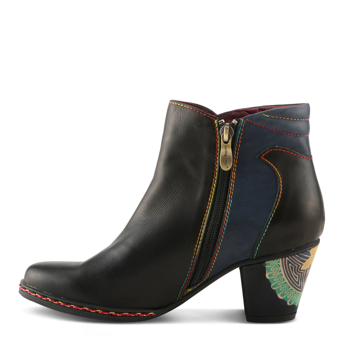 L'Artiste L'ARTISTE ZAMIHI BOOTS boot in red with handcrafted leather design