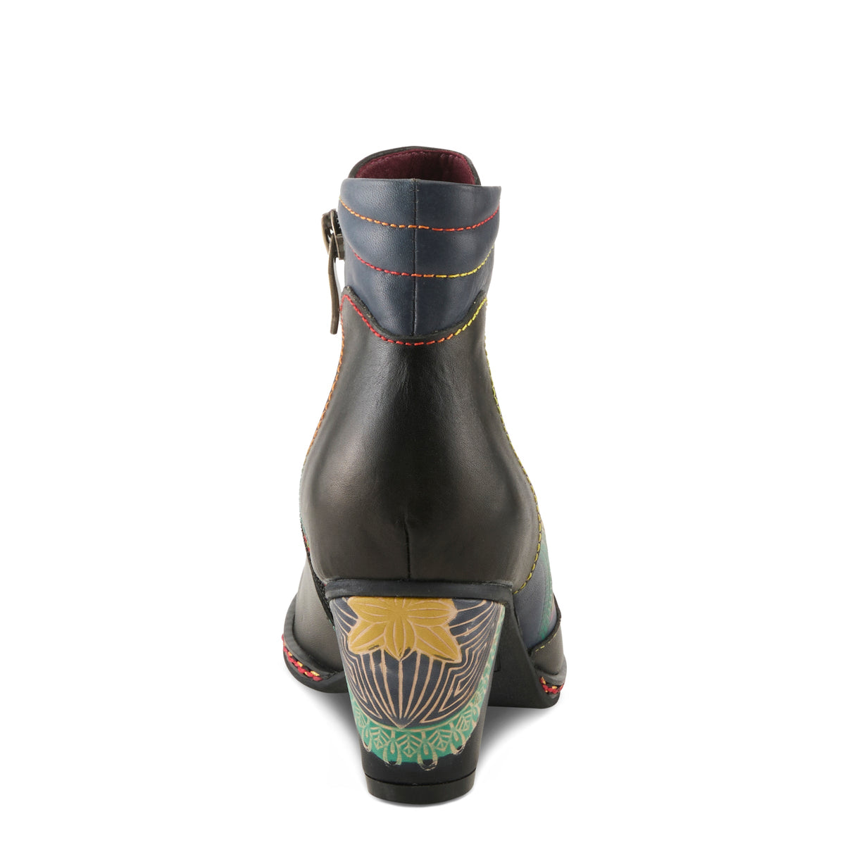 L'Artiste L'ARTISTE ZAMIHI BOOTS boot in red with handcrafted leather design