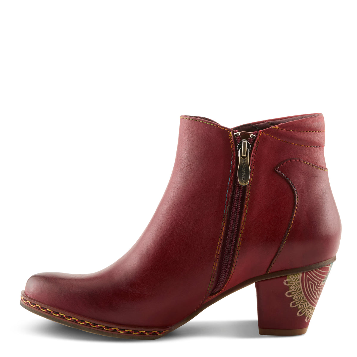 L'Artiste L'ARTISTE ZAMIHI BOOTS boot in blue with handcrafted leather design
