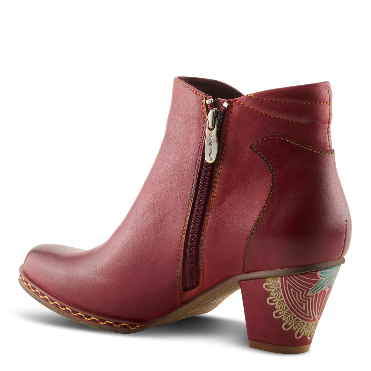 L'Artiste L'ARTISTE ZAMIHI BOOTS boot in blue with handcrafted leather design