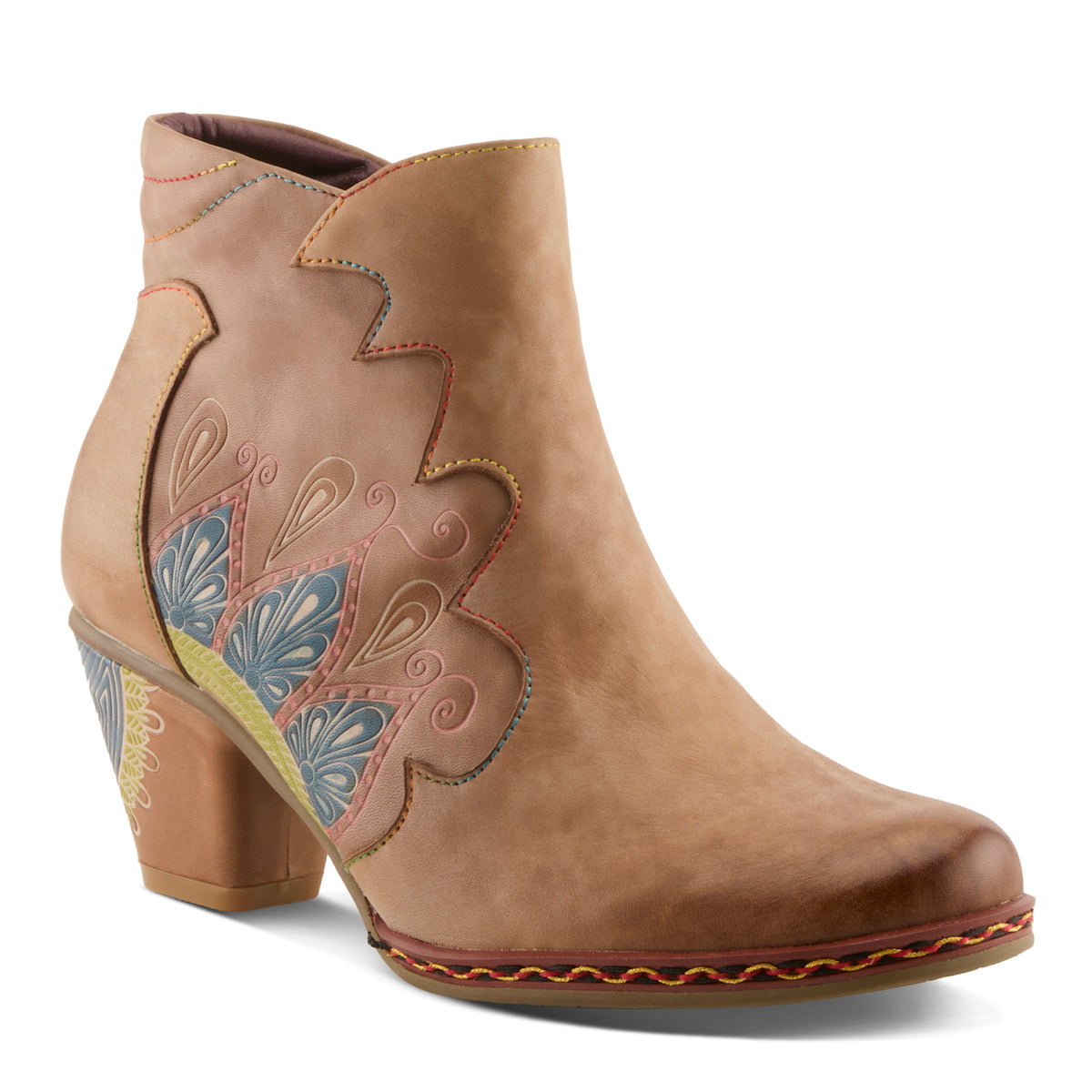 L'Artiste L'ARTISTE ZAMIHI BOOTS boot in black with handcrafted leather design