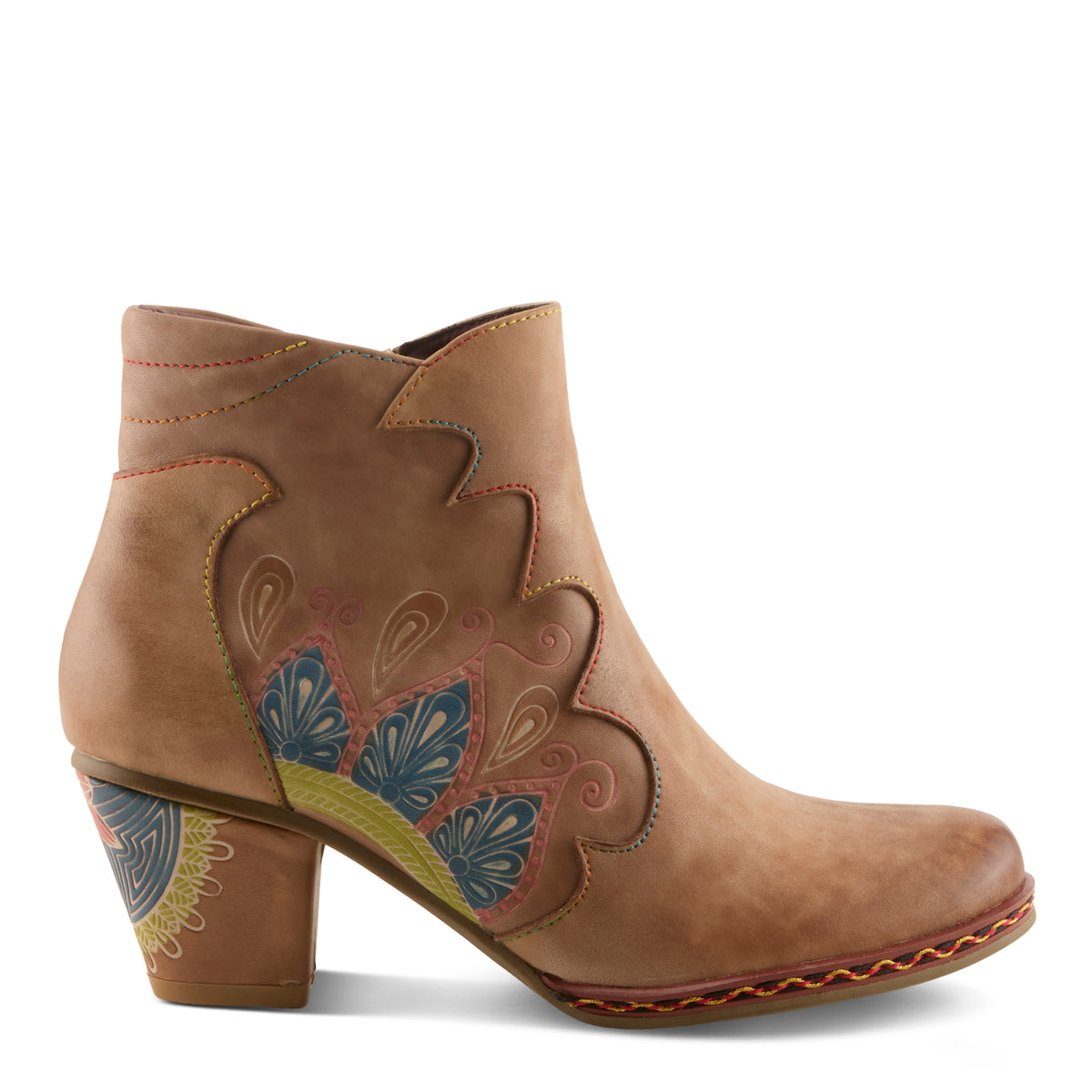 L'Artiste L'ARTISTE ZAMIHI BOOTS boot in black with handcrafted leather design