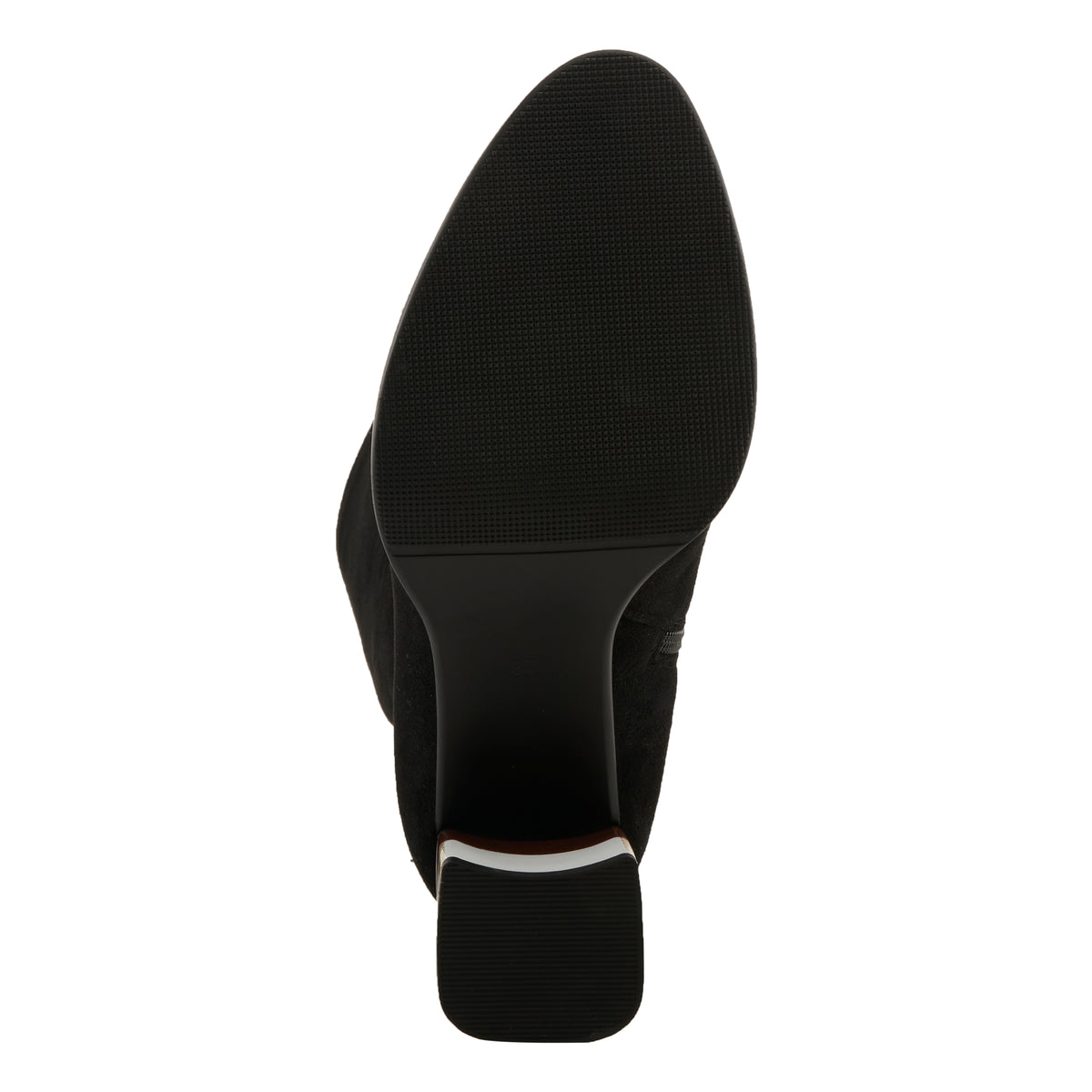 Azura Zontalhi women's boot in black with suede upper and zipper detail