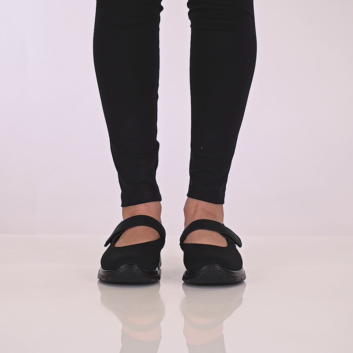 Flexus FLEXUS STOLLER SHOES comfort shoe in black with flexible sole