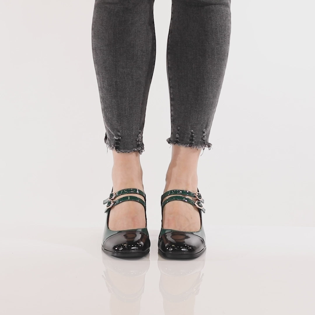 GREEN MULTI PATENT