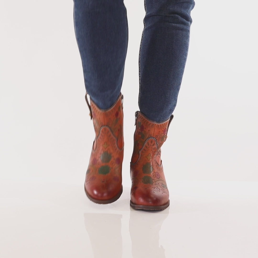 New Arrival Stylish Cowgirl Style Galop Boot – Spring Step Shoes