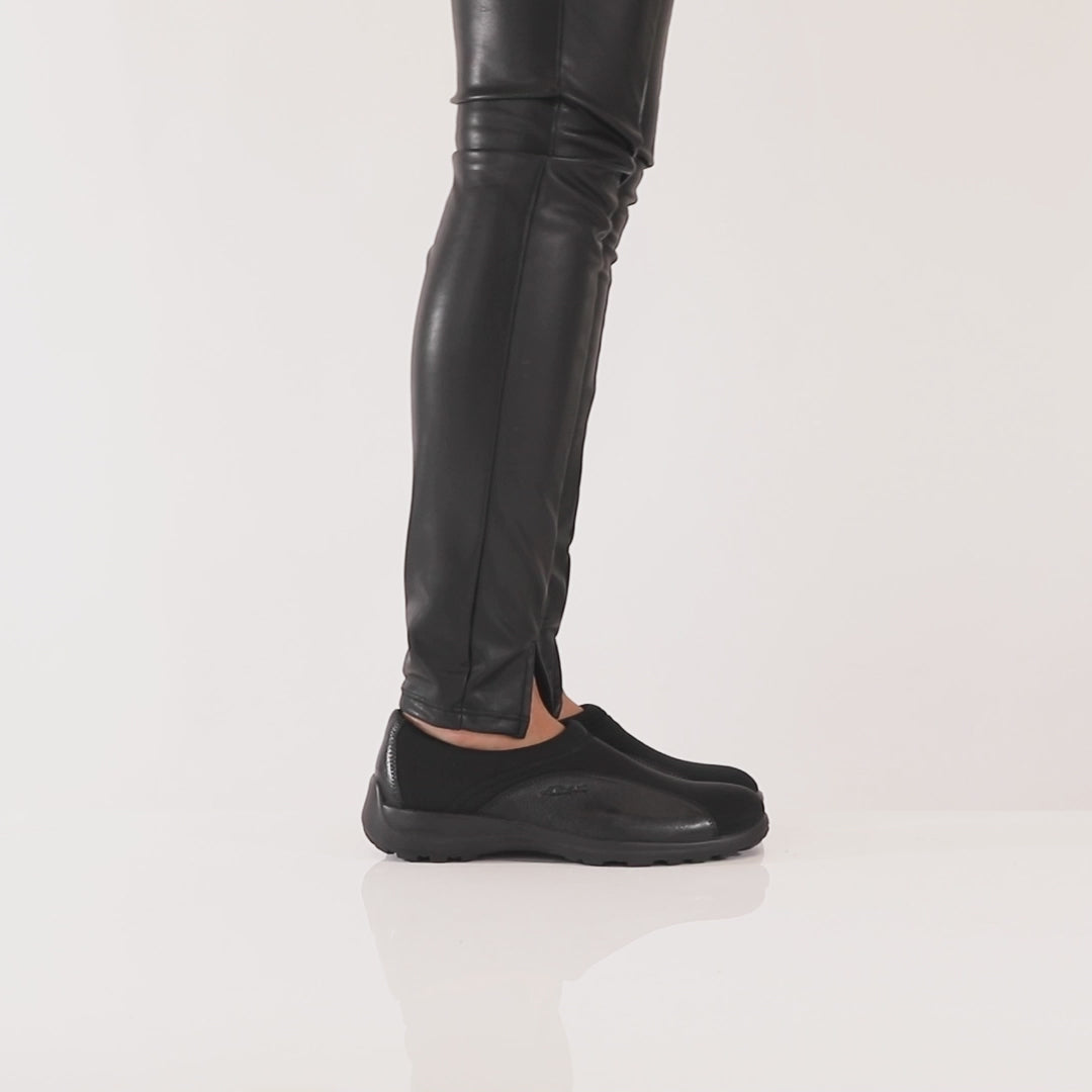 Flexus Flexus WILLOW Shoes comfort shoe in black with flexible sole