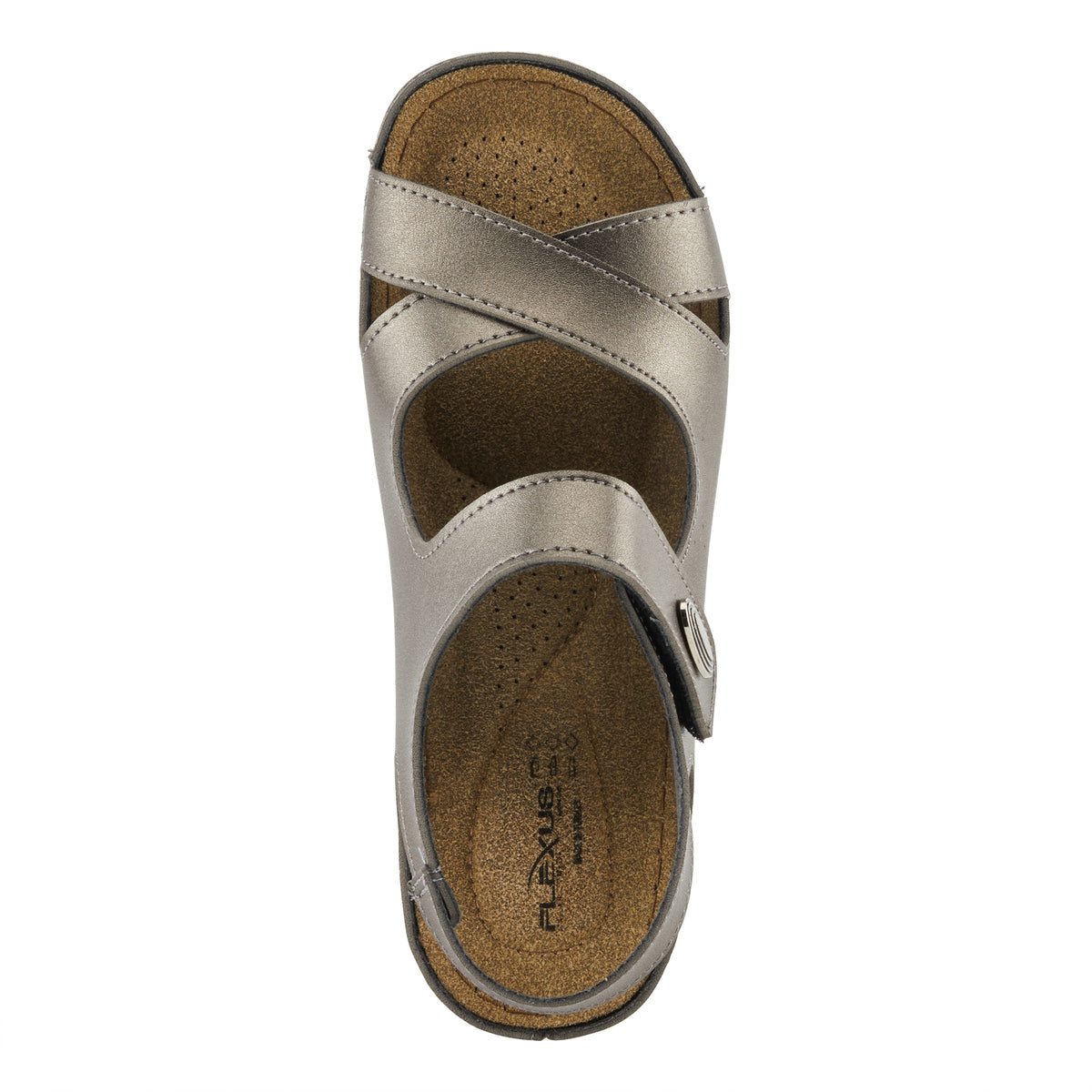 Flexus FLEXUS SEVILIO 5955 SANDAL sandal in chrome with flexible sole