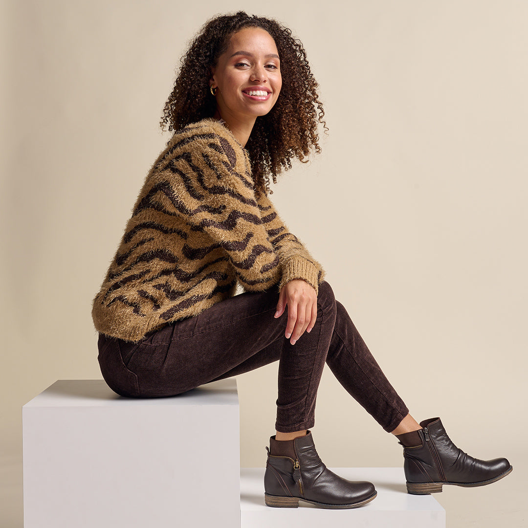 Spring Step SPRING STEP ABEL BOOT boot in navy with comfortable everyday design