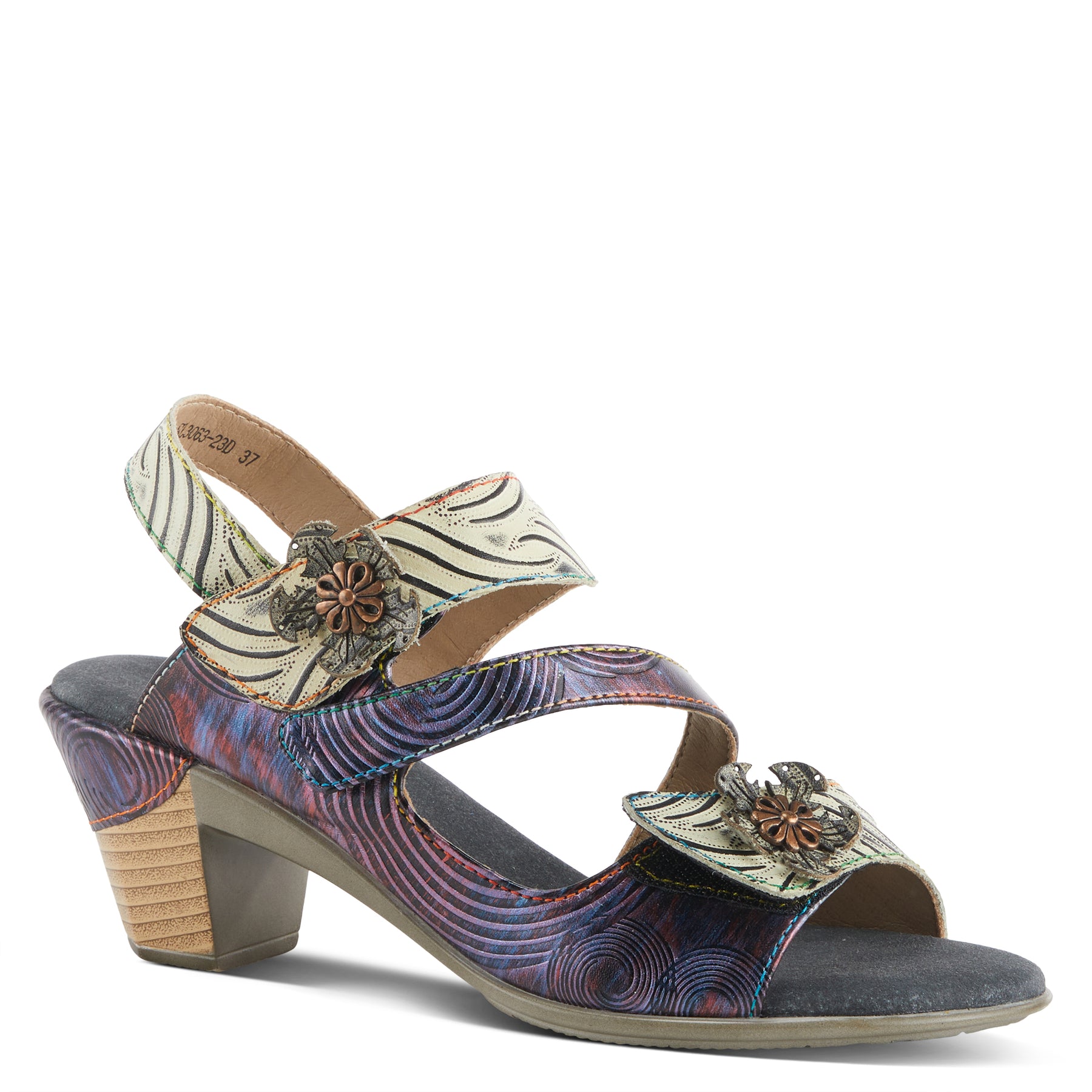 L'ARTISTE ACARINE QUARTER STRAP SANDALS by L'ARTISTE – Spring Step Shoes