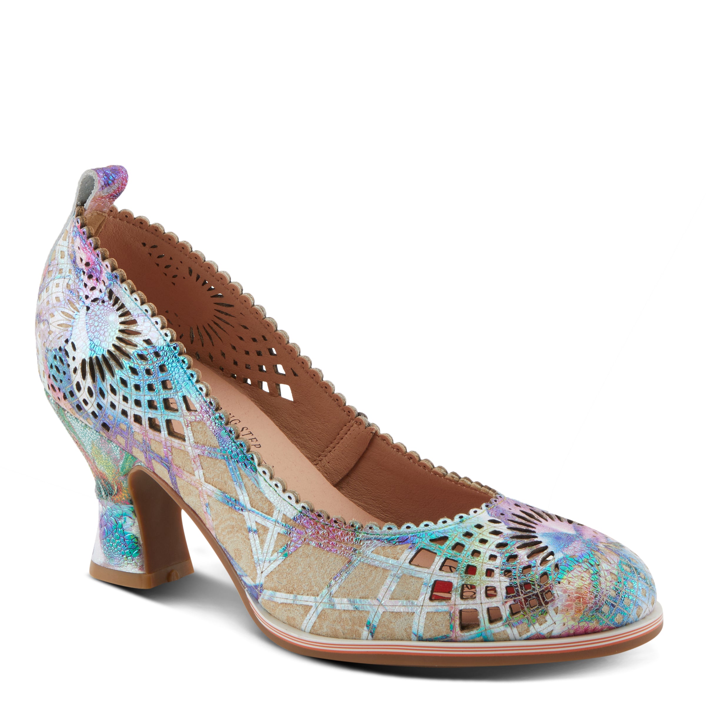 L artiste Adoravel Shoes Laser Cut outs Shoes Spring Step Shoes