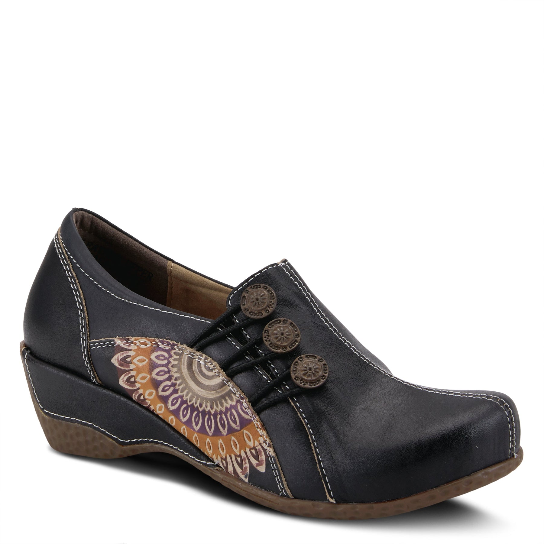 L'artiste Agacia Clogs: Leather Loafer – Spring Step Shoes