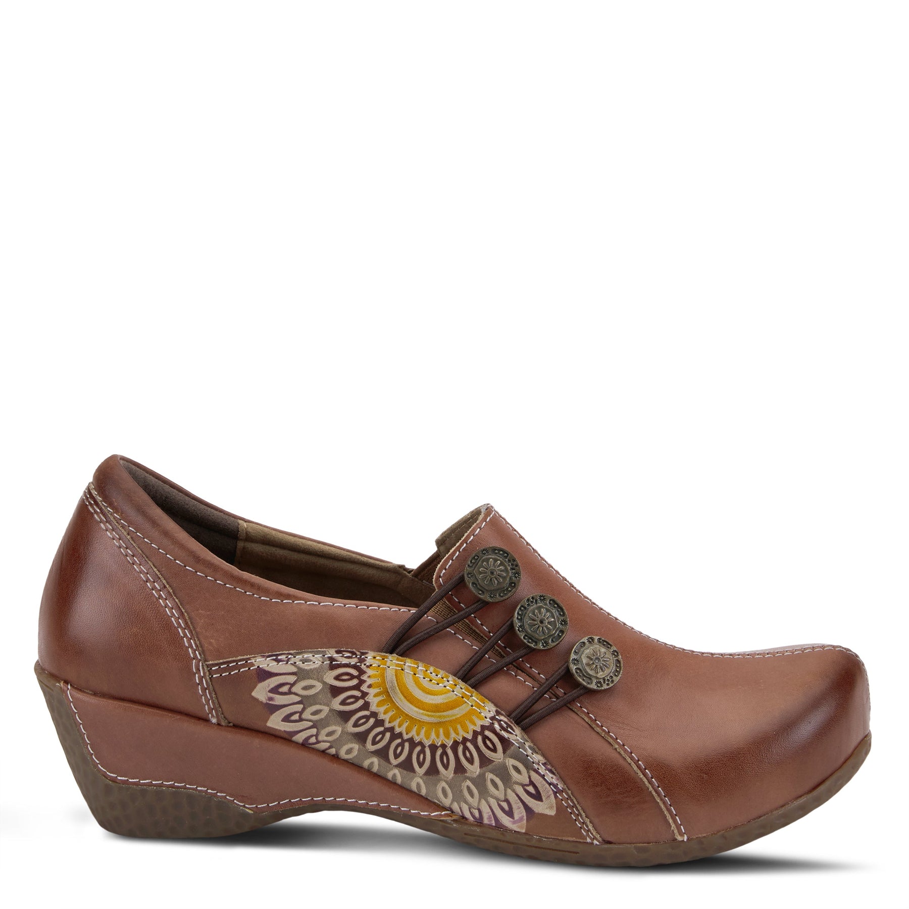 L'artiste Agacia Clogs: Leather Loafer – Spring Step Shoes