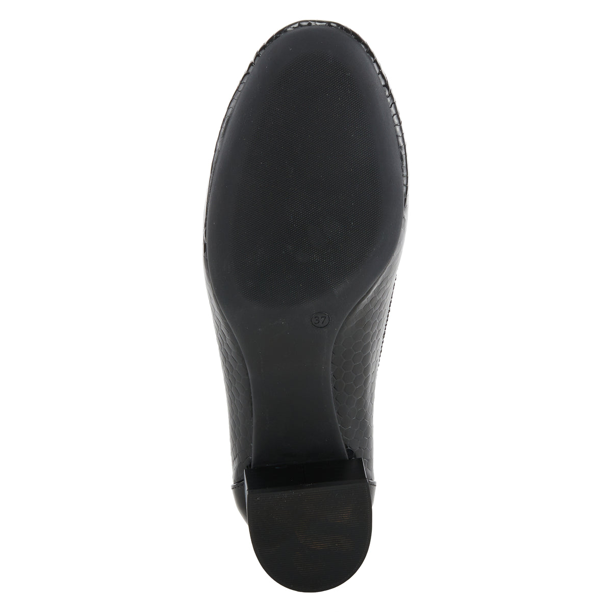 Spring Step SPRING STEP AHMERIA PUMP shoe in black patent with comfortable everyday design