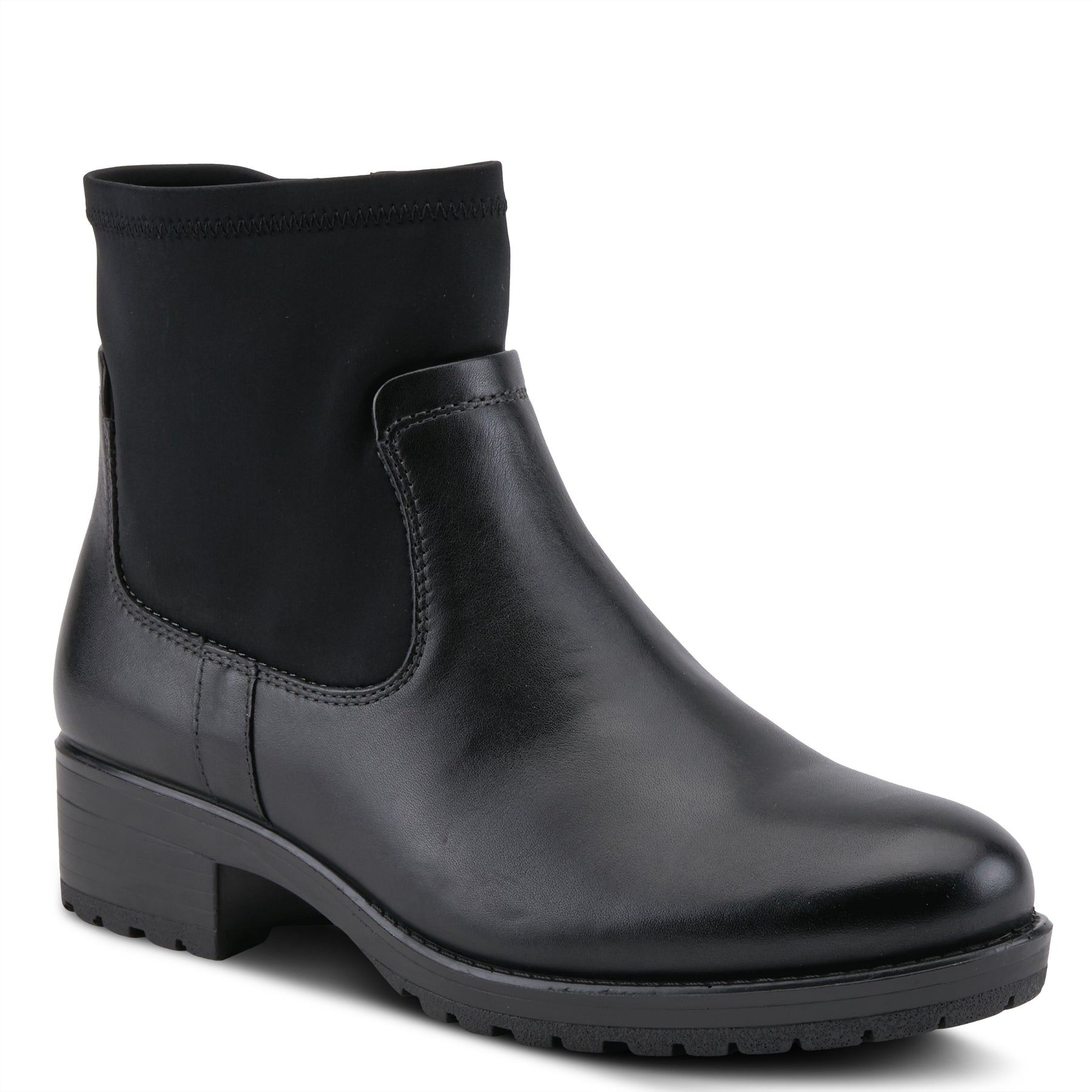 BLACK ALBHE BOOT by FLEXUS – Spring Step Shoes