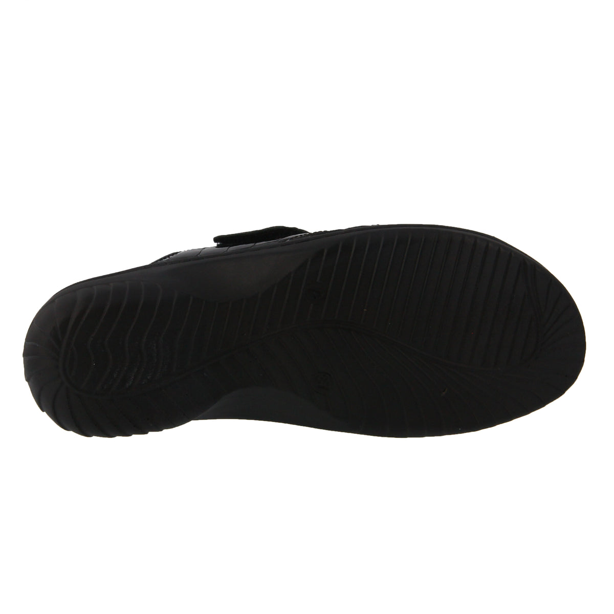 Flexus FLEXUS ALMERIA SLIDE SANDAL sandal in black patent with flexible sole