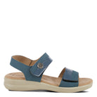 Flexus FLEXUS ALONSA SLINGBACK SANDAL sandal in blue nubuck with flexible sole