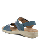 Flexus FLEXUS ALONSA SLINGBACK SANDAL sandal in blue nubuck with flexible sole