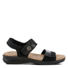 Flexus FLEXUS ALONSA SLINGBACK SANDAL sandal in black nubuck with flexible sole