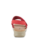 Flexus FLEXUS ALONSA SLINGBACK SANDAL sandal in red nubuck with flexible sole