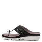 Flexus FLEXUS AMIGA THONG SANDALS sandal in black with flexible sole