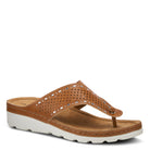 Flexus FLEXUS AMIGA THONG SANDALS sandal in camel with flexible sole