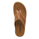 Flexus FLEXUS AMIGA THONG SANDALS sandal in camel with flexible sole