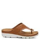Flexus FLEXUS AMIGA THONG SANDALS sandal in black with flexible sole
