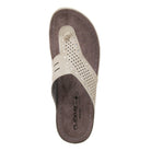 Flexus FLEXUS AMIGA THONG SANDALS sandal in grey with flexible sole